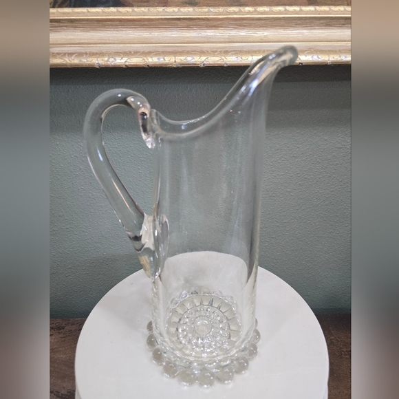 Bryce Brothers Atlas 52 Oz Clear Pitcher, - Picture 2 of 6